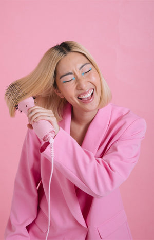 Brosse séchante ionique - Rose