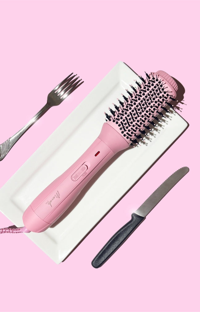 Brosse séchante ionique - Rose