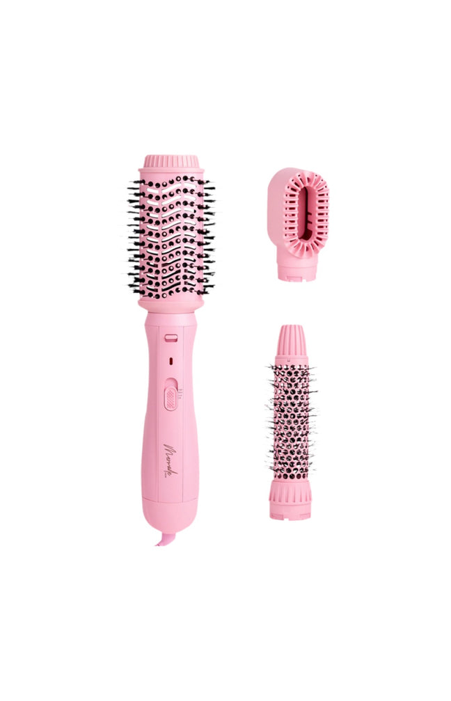 Brosse soufflante interchangeable 3 en 1 - Rose