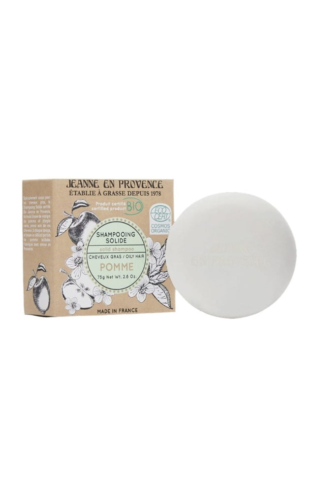 Shampoing solide bio - Pomme - Cheveux gras - 75 g