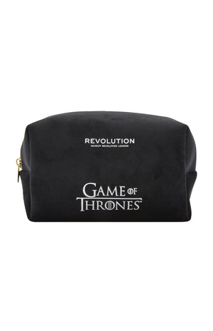 Trousse de toilette - Revolution x Game Of Thrones - Velvet - noir