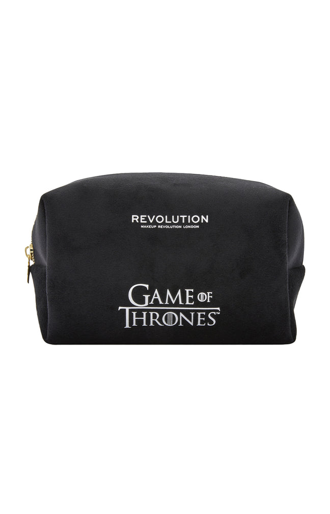 Trousse de toilette - Revolution x Game Of Thrones - Velvet - noir