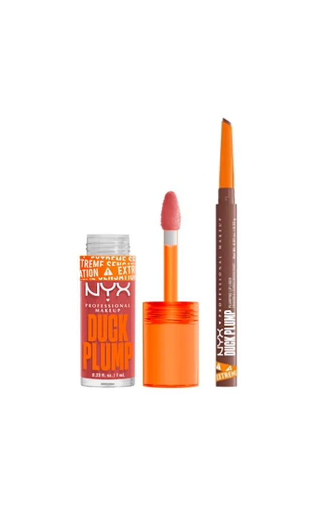 Gloss & crayon à lèvres - Duck Plump - Nude Swings & Subtle Touch