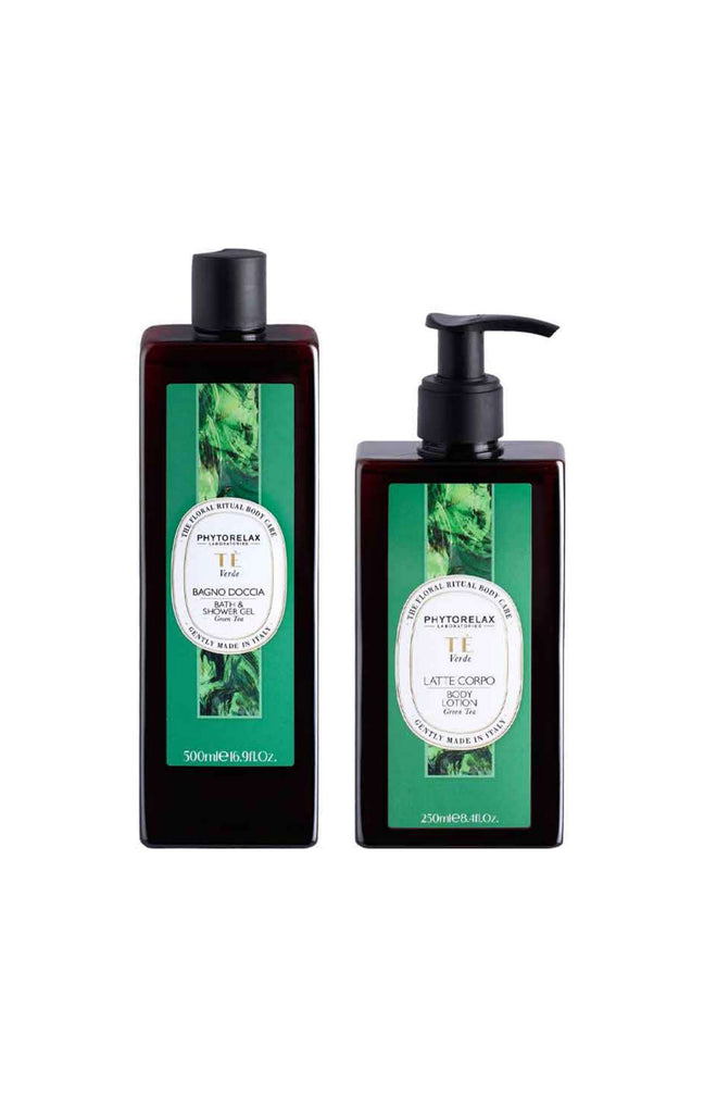 Gel douche & lotion nourrissante - Thé vert - Corps