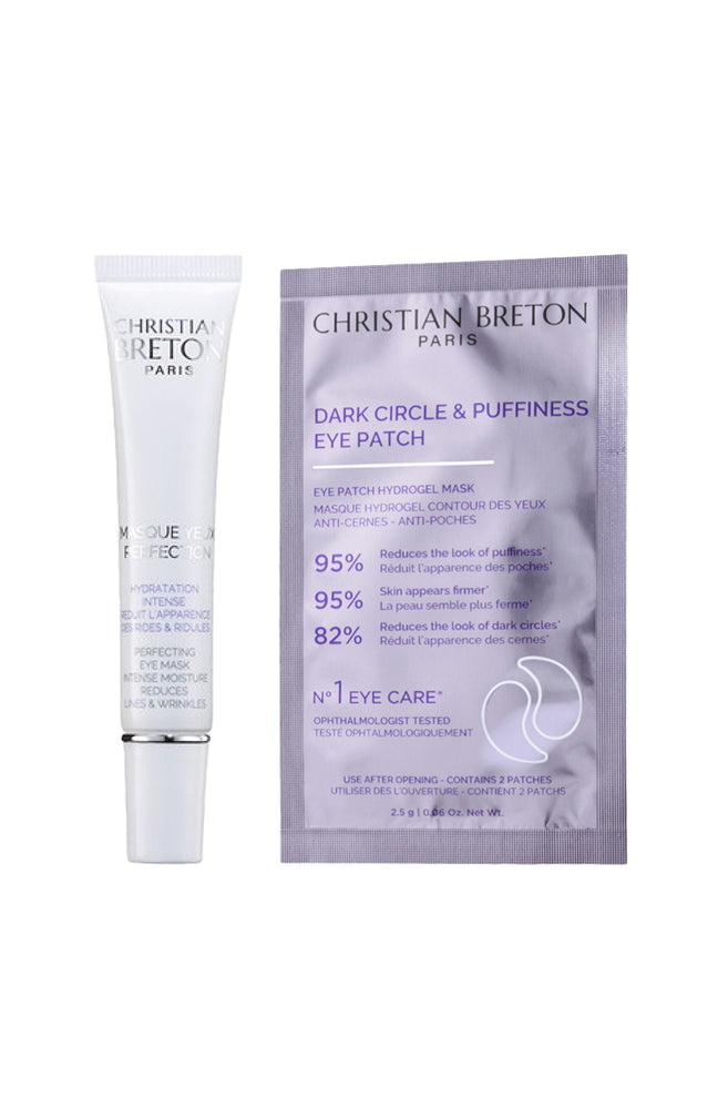 Masque hydratant & patchs anti-cernes - Yeux
