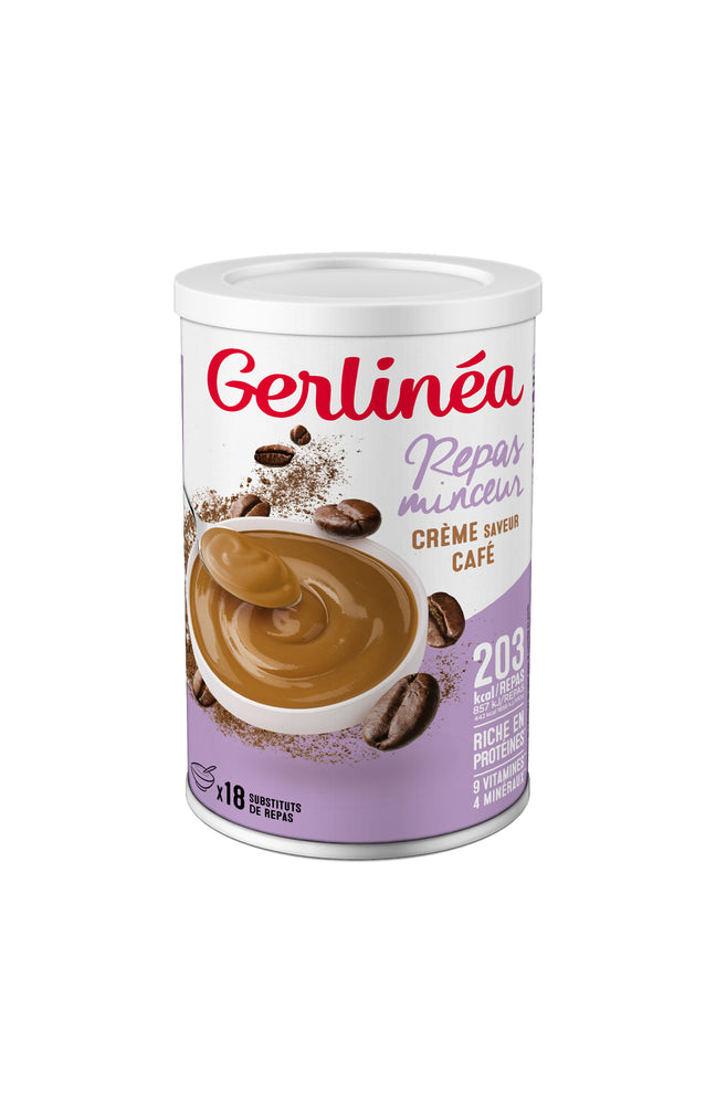 Crème café - Substitut de repas en poudre - 18 unités