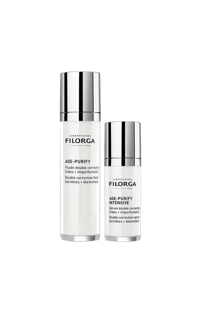 Sérum & fluide double correction - Age-purify Intensive - Peaux matures