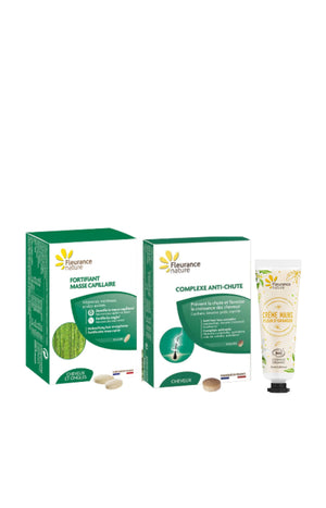 Duo capillaire - Fortifiant & anti-chutes - 1 mois