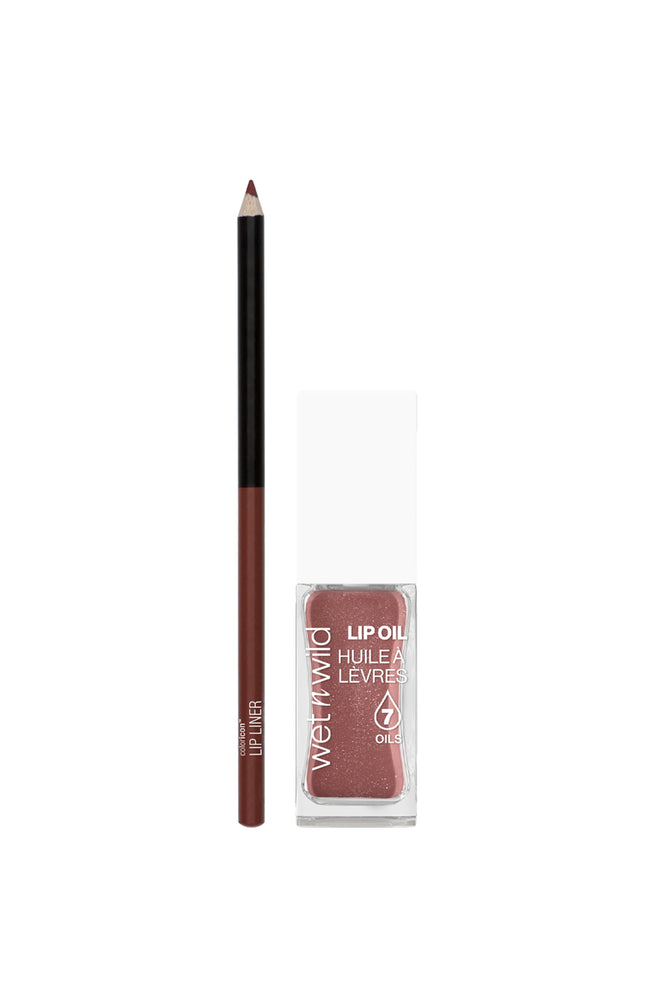 Huile à lèvres & crayon - Chestnut & Cocoa Rose