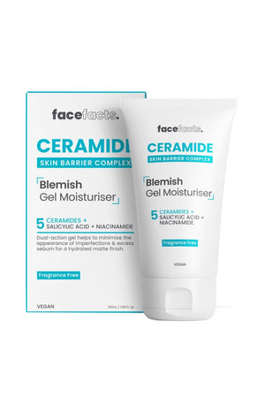Gel-crème anti-imperfections - Céramides & acide salicylique - Peaux grasses & à imperfections - 50 ml