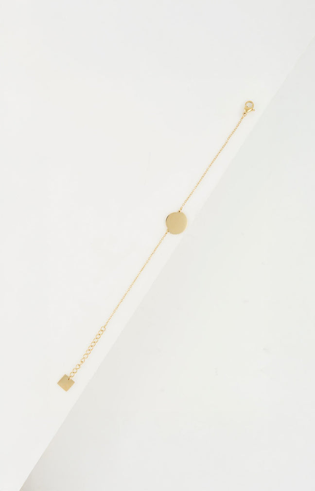 Bracelet - Acier inoxydable - Doré