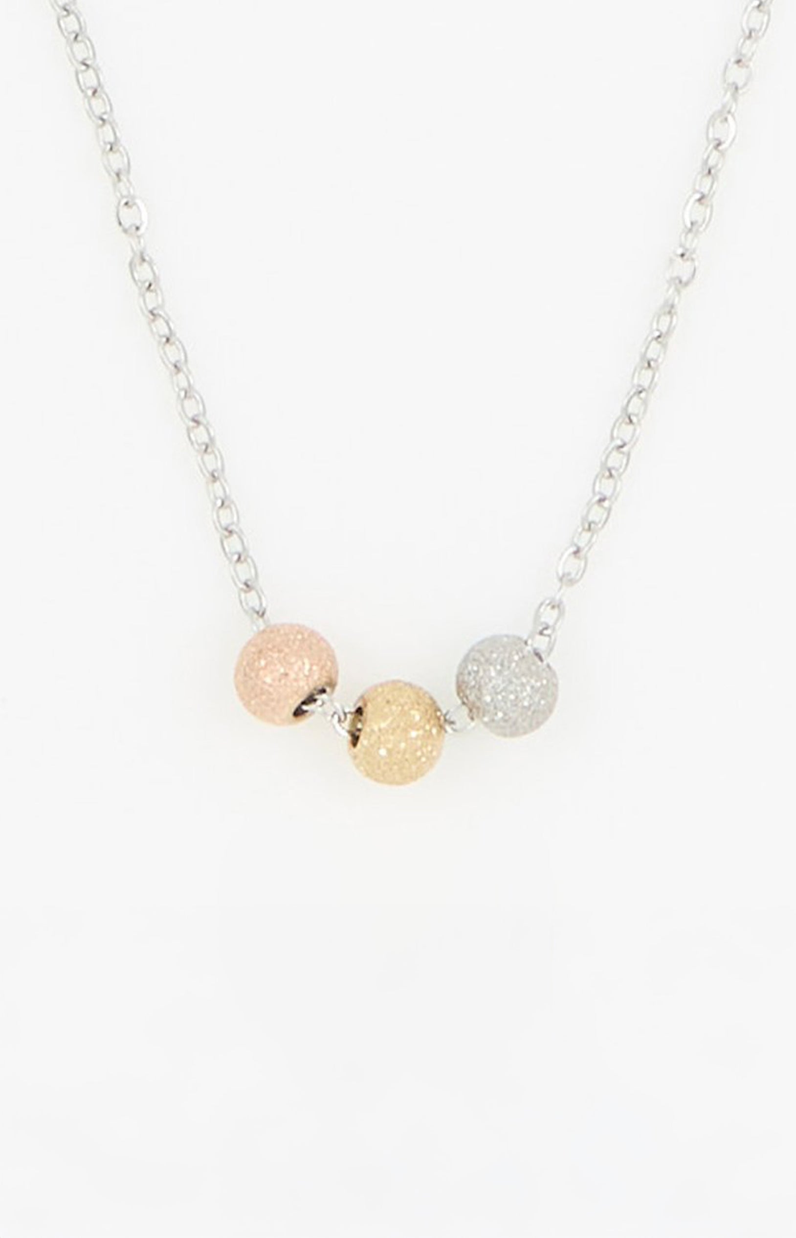 Collier - Acier inoxydable - Argenté