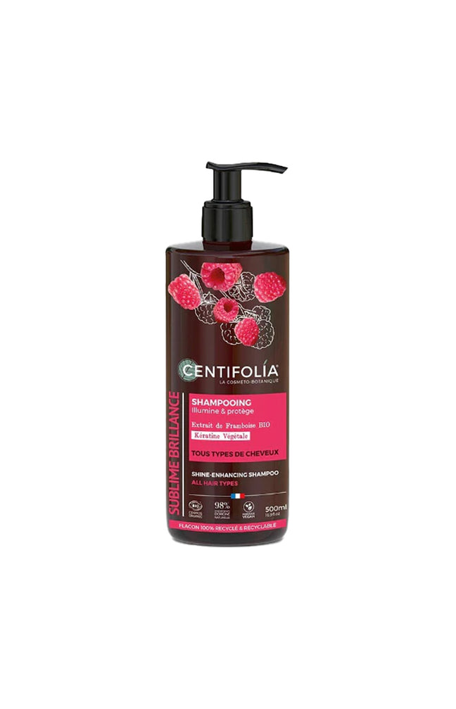 Shampoing brillance bio - Framboise - Cheveux - 500 ml