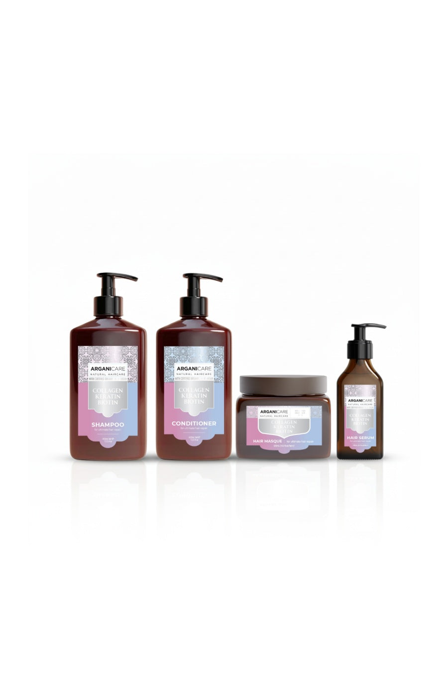 Kit Complet Revitalisant - Shampooing, Après-Shampoing, Masque & Sérum