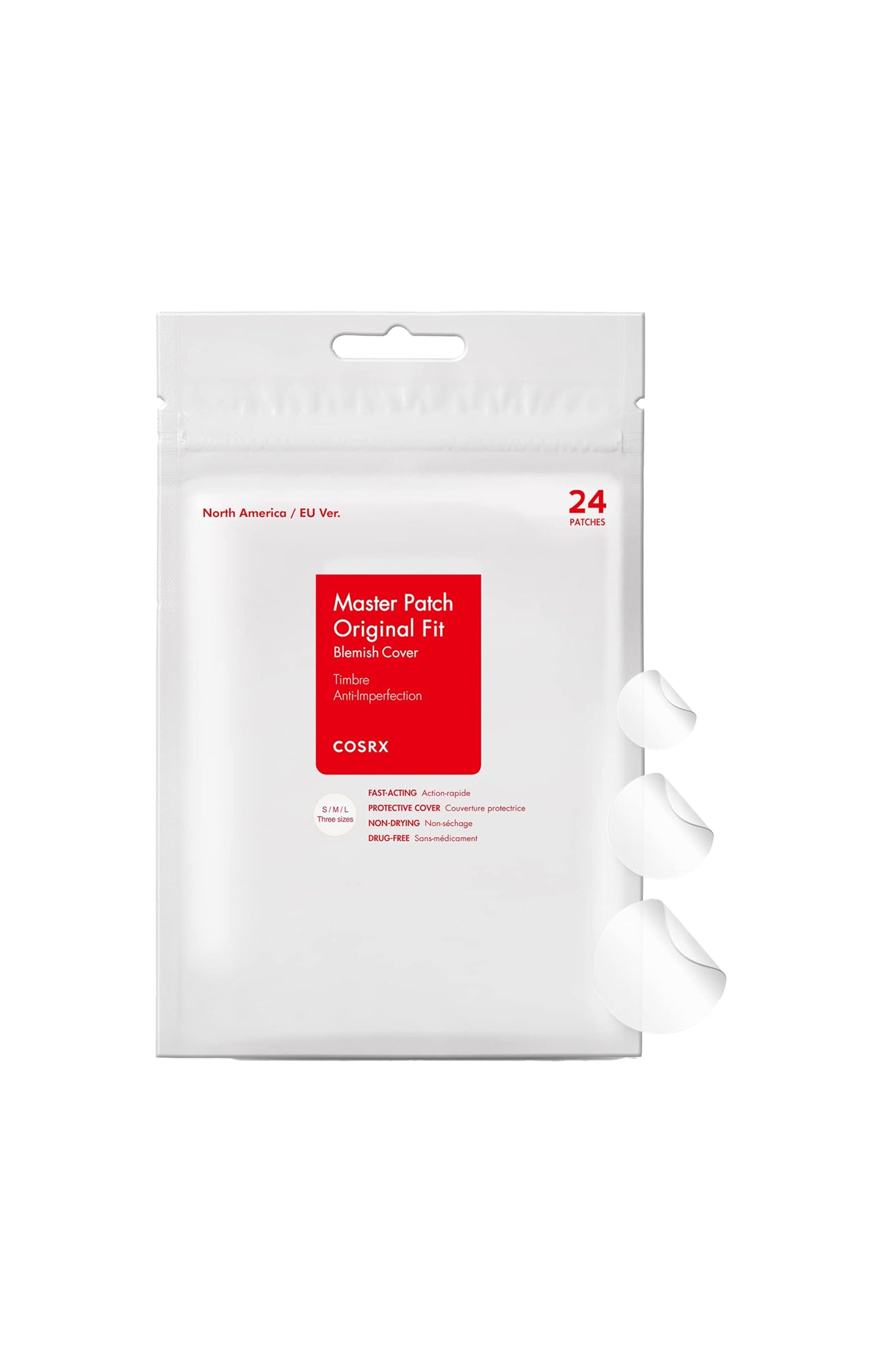 Cosrx - Patchs anti-imperfections - Peaux à tendance acnéique - 24 patchs