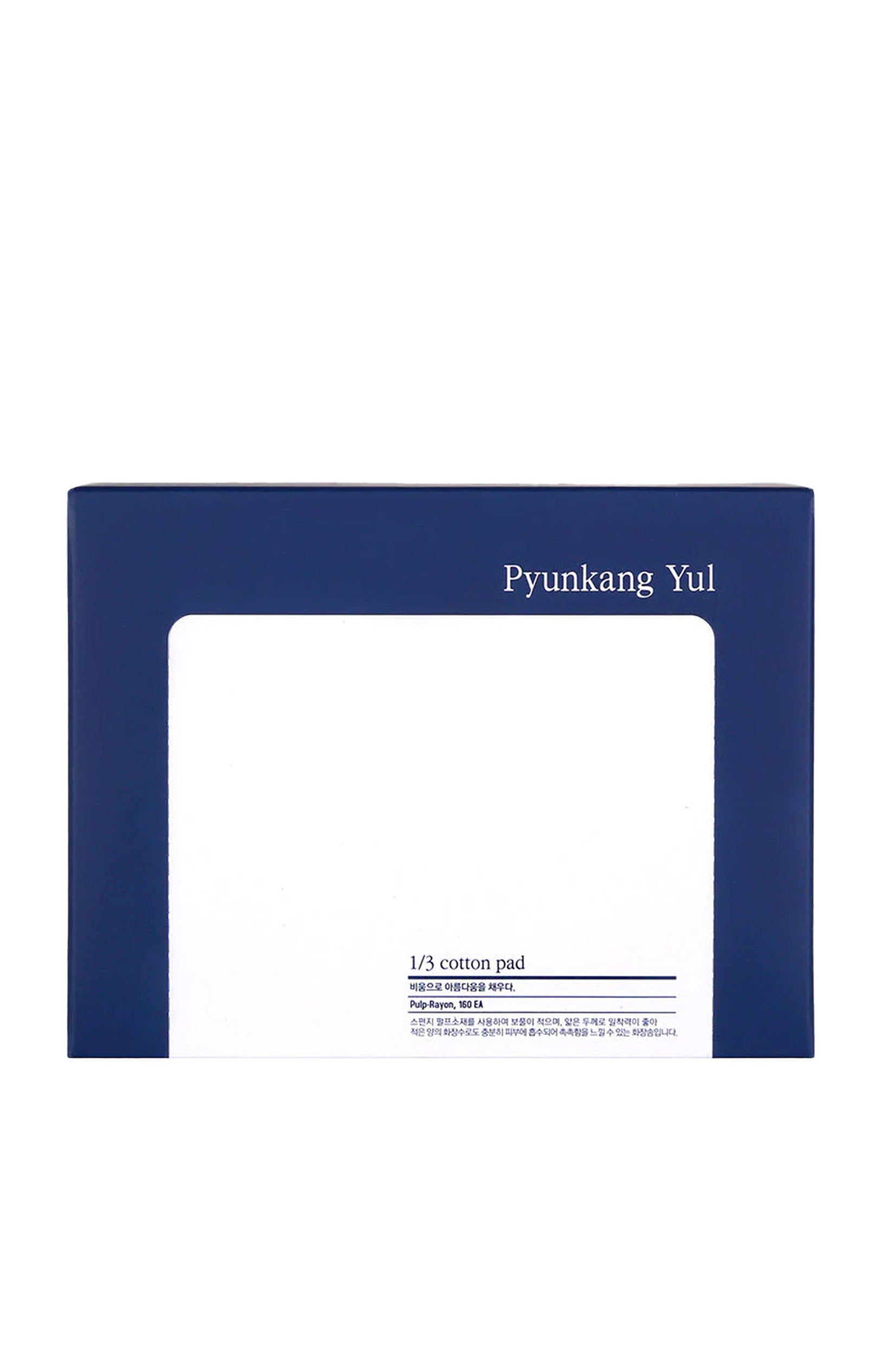 Pyunkang Yul - Disques de cotons - 1/3 Cotton Pad - Visage - 160 pièces