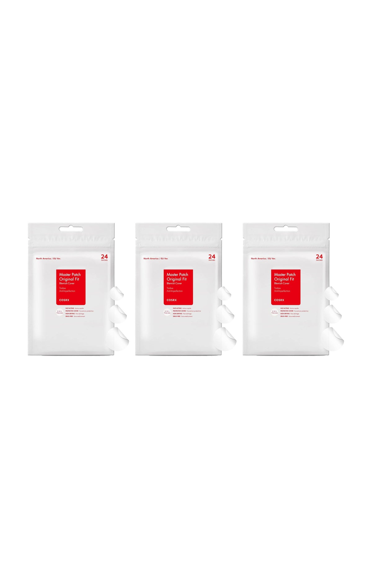 Patchs anti-imperfections - 62 patchs