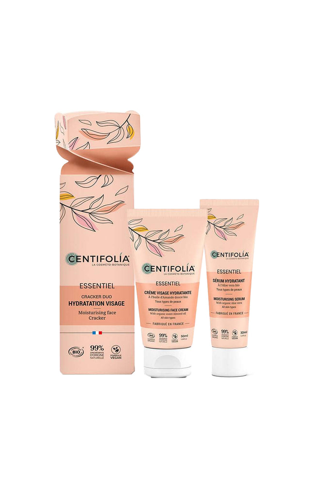 Coffret cracker hydratant bio - Essentiel - 2 produits