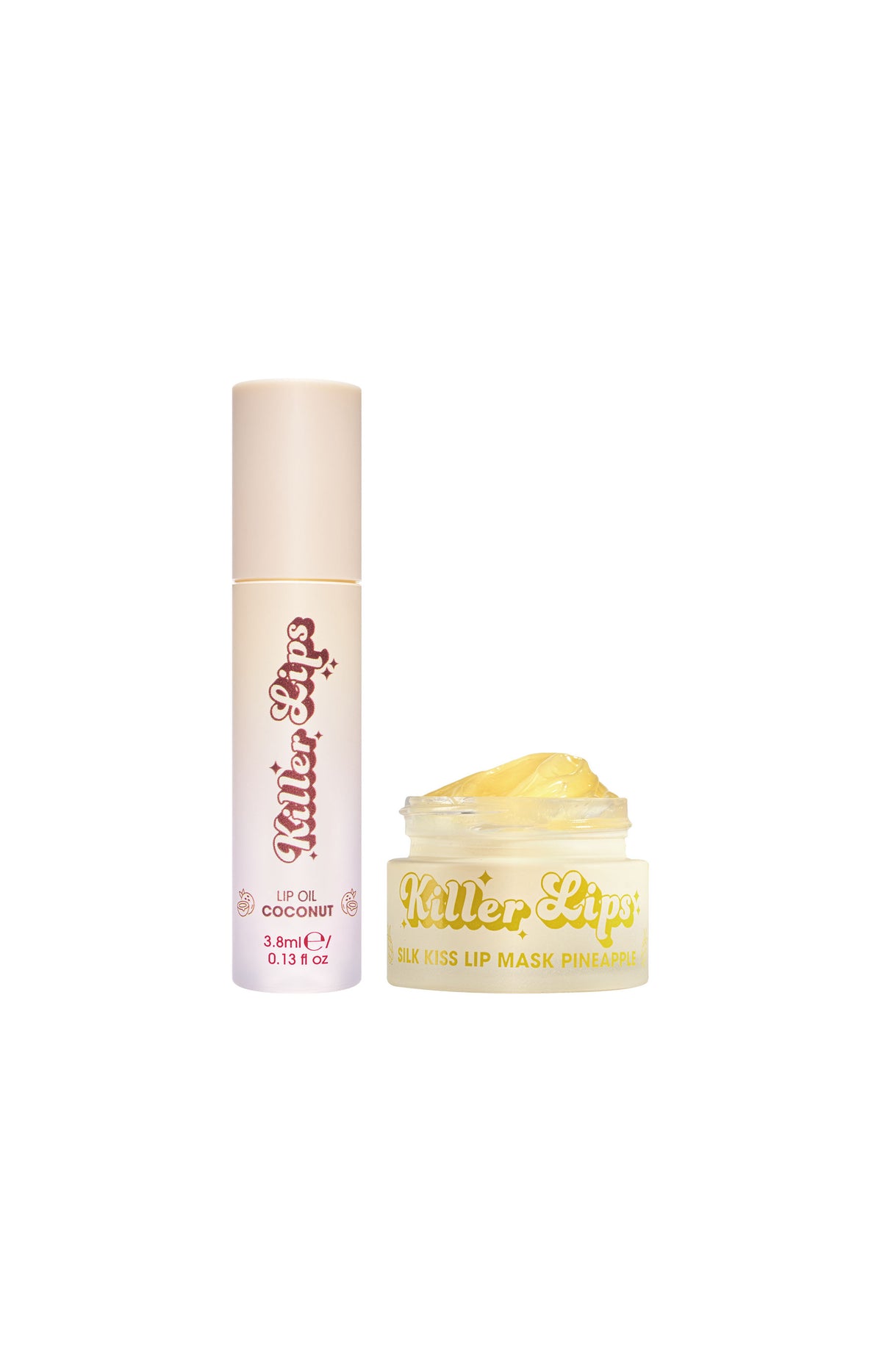 Masque & huile hydratante lèvres - Ananas & coco