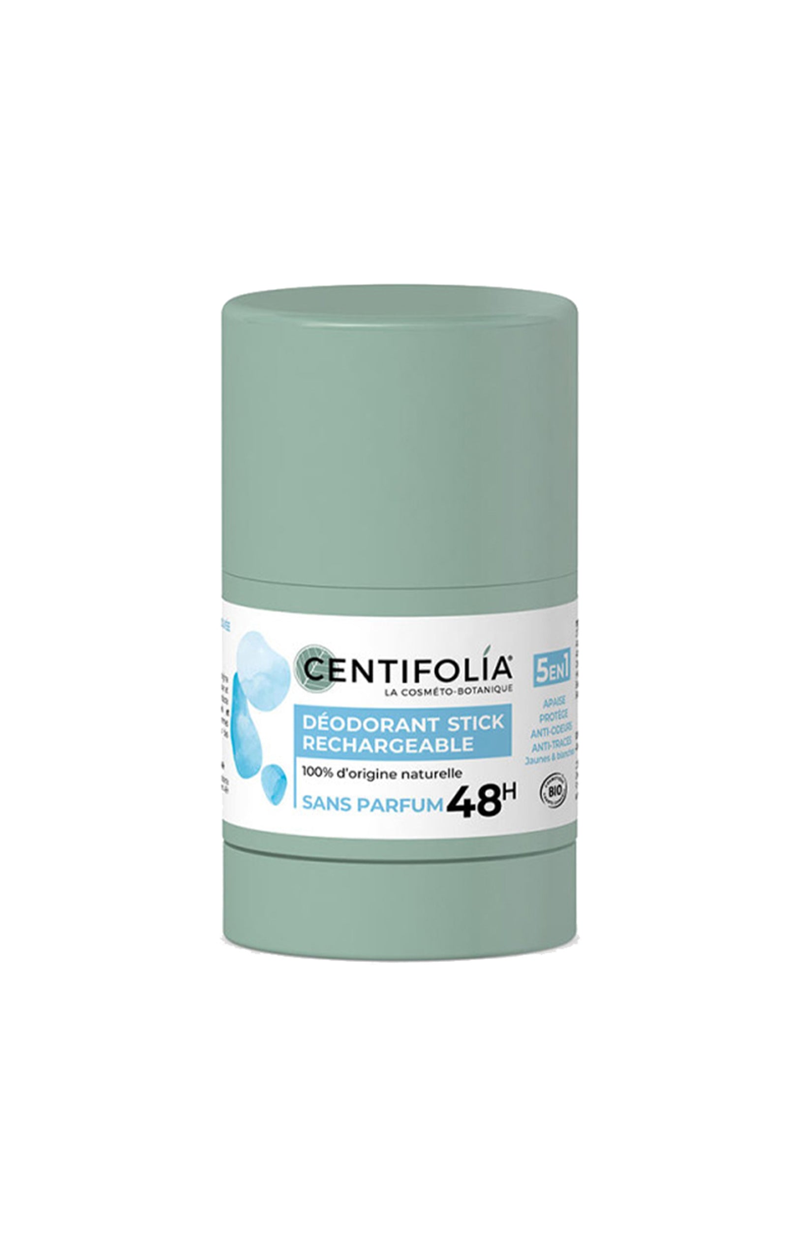 Déodorant stick efficacité 48h bio - Sans parfum - 50 g