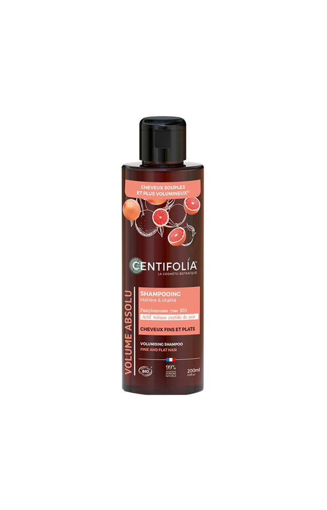 Shampoing volume bio - Pamplemousse rose - Cheveux fins - 200 ml