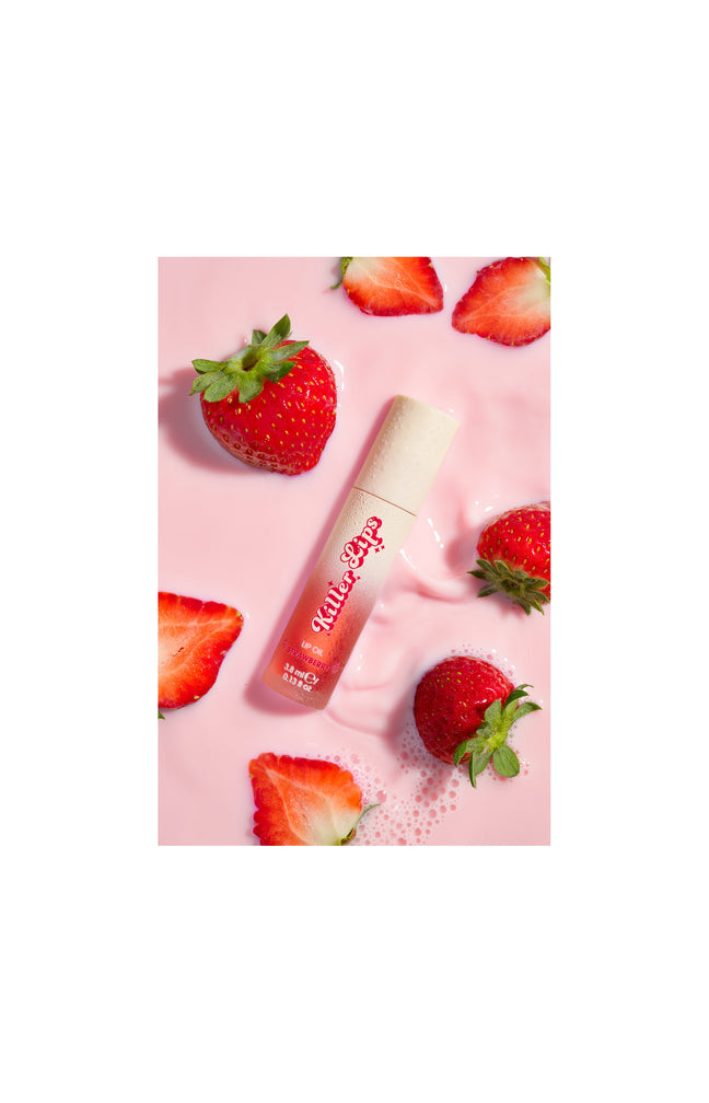 Masque & huile hydratante lèvres - Fruit rouges - Vitamines & acide hyaluronique