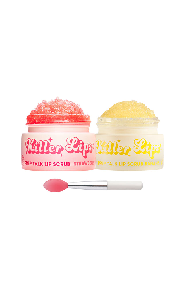 Gommages lèvres - Fraise & banane - 2 x 16 g