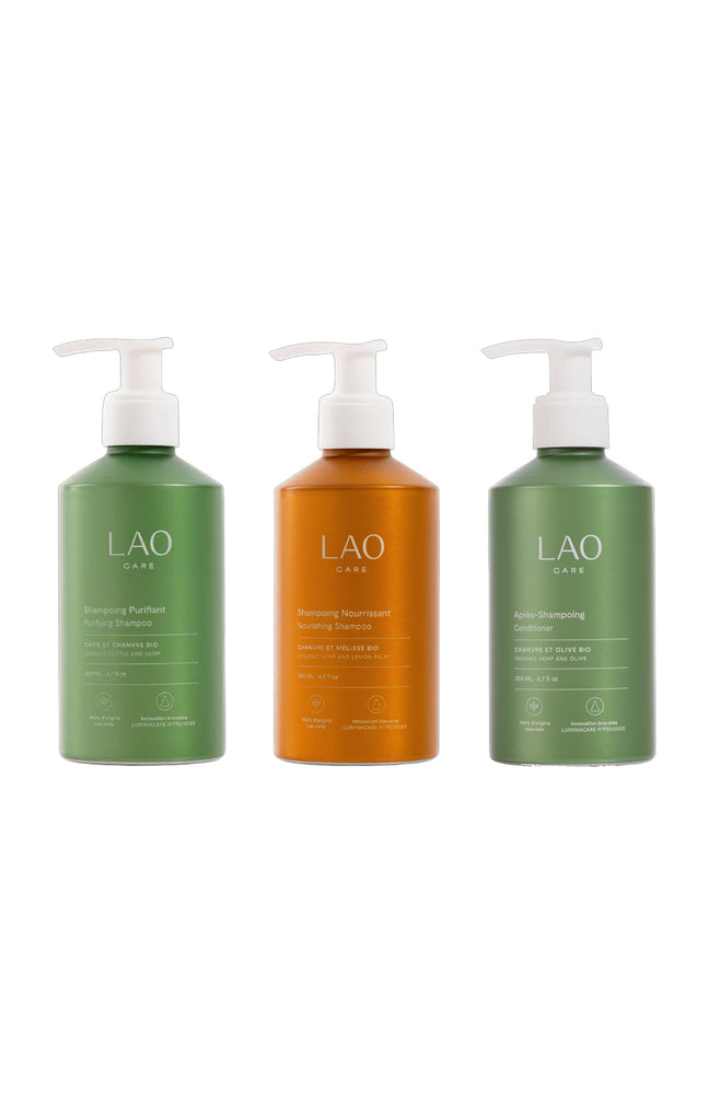 Trio shampoings et après-shampoing - 3 x 200 ml - 3 produits