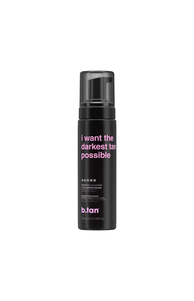 Mousse autobronzante - I Want The Darkest Tan Possible - 100 ml