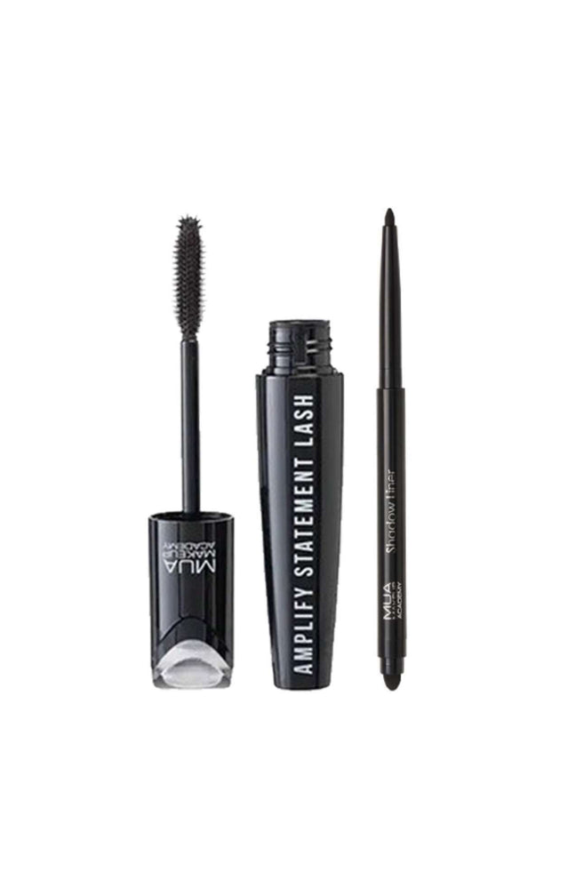 Mascara volume & crayon eyeliner - Noir