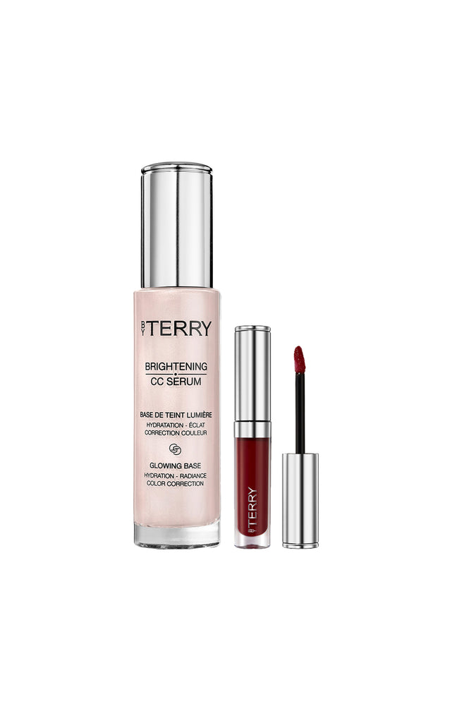 Base de teint illuminatrice & baume à lèvres teinté - Rose Elixir & Cherry Chérie