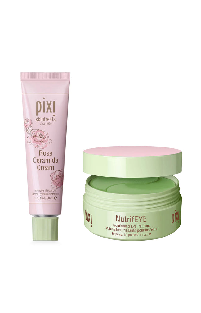 Crème hydratante & patchs yeux - 30 paires