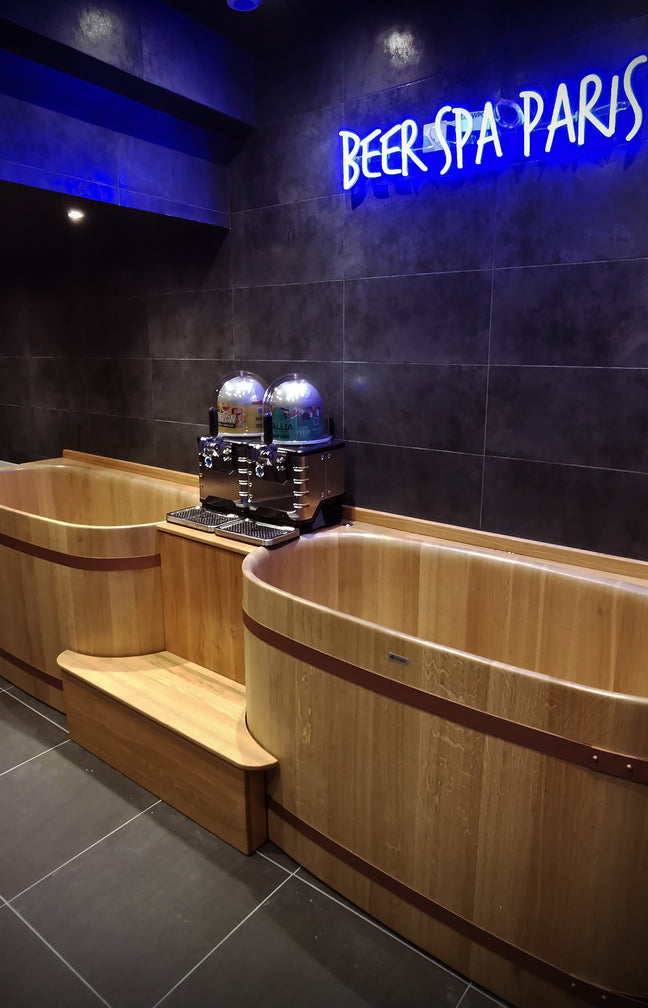 Accès spa privatif Beer spa (1h) + dégustation en duo
