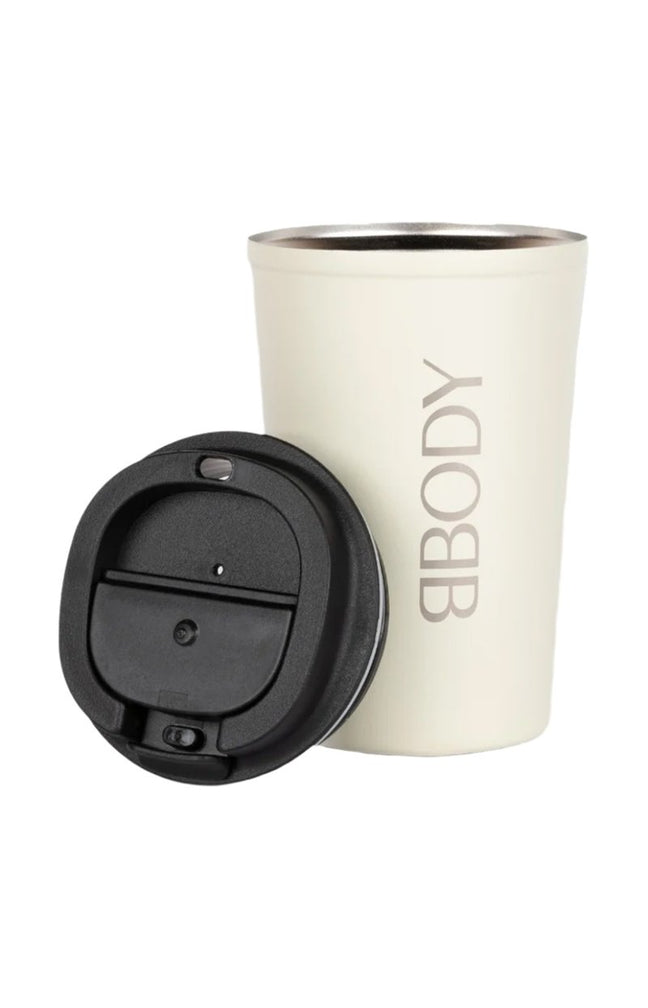 Tasse isotherme à emporter - Blanche et noire