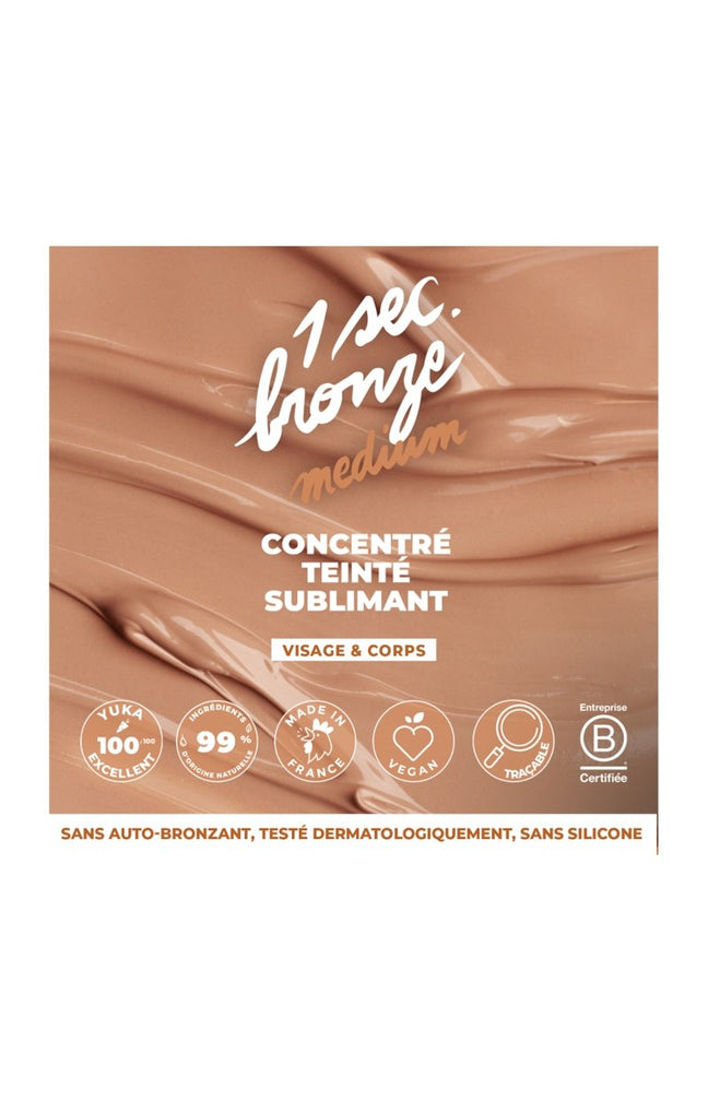 Concentré teinté sublimant - Peaux claires à medium - Visage & corps - 100 ml