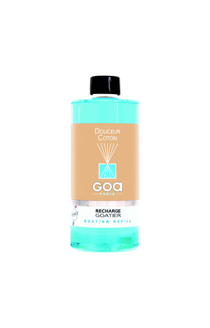 Recharge pour bouquet parfumé Goatier - Douceur Coton - 500 ml