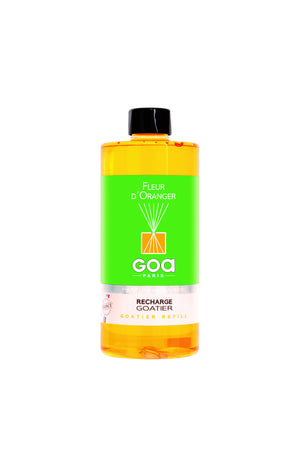 Recharge pour bouquet parfumé Goatier - Fleur d’oranger - 500 ml