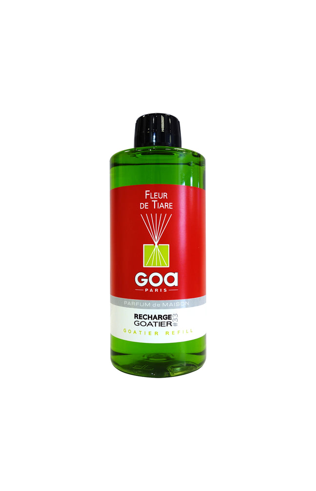 Recharge pour bouquet parfumé Goatier - Fleur de Tiaré - 500 ml