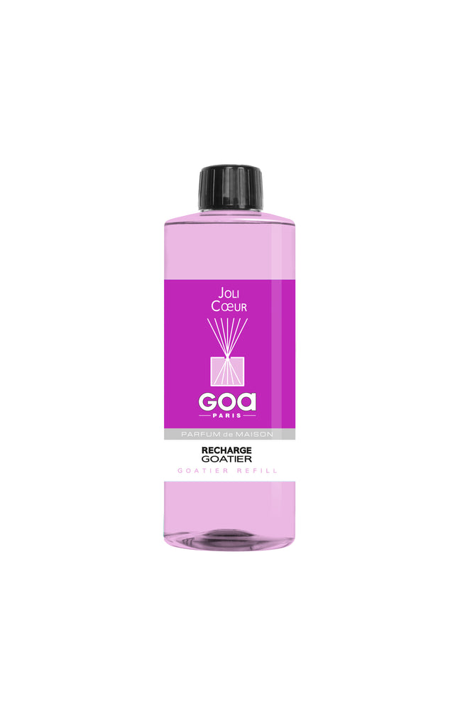 Recharge pour bouquet parfumé Goatier - Joli Cœur - 500 ml