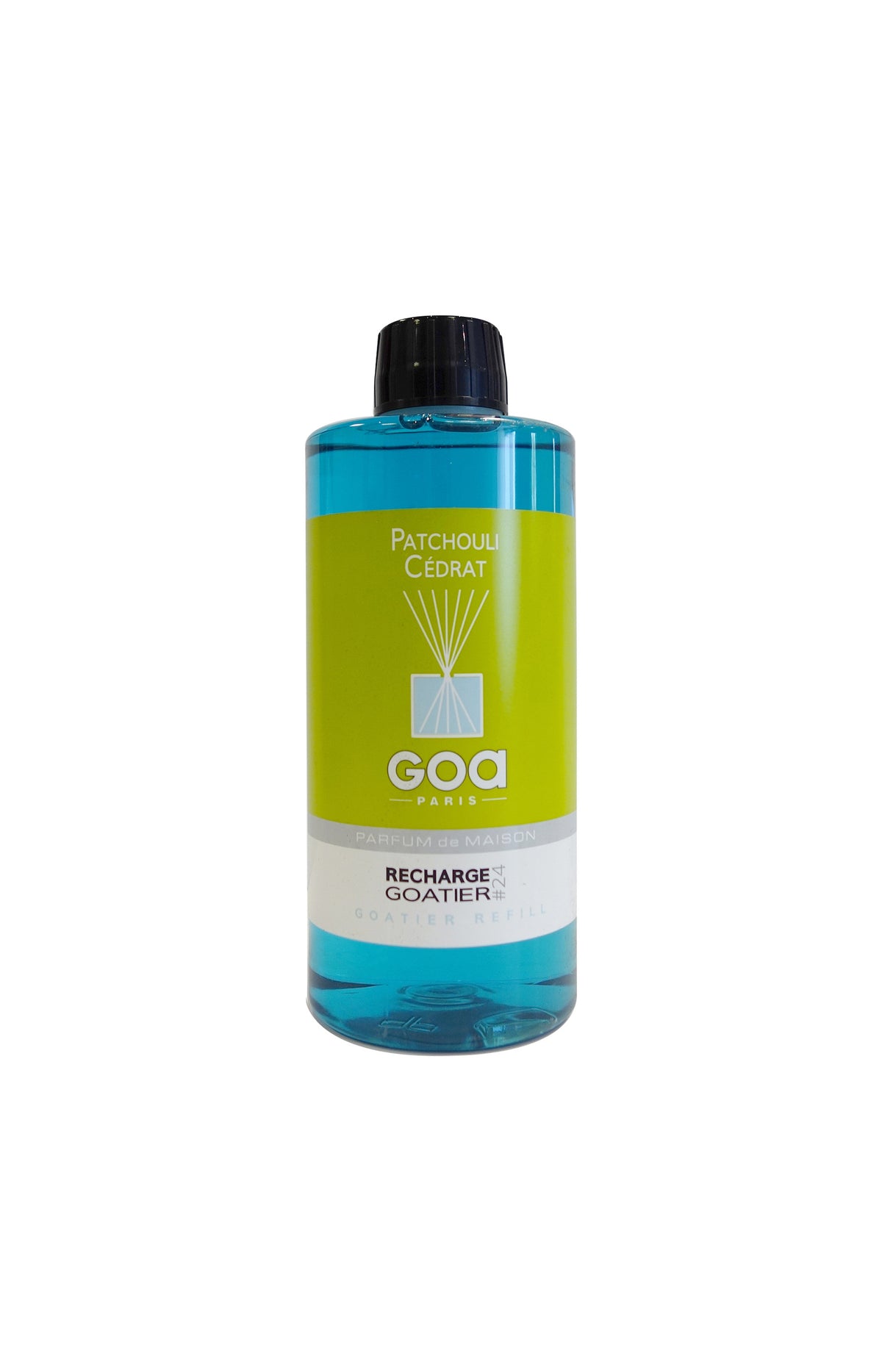 Recharge pour bouquet parfumé Goatier - Patchouli Cédrat - 500 ml