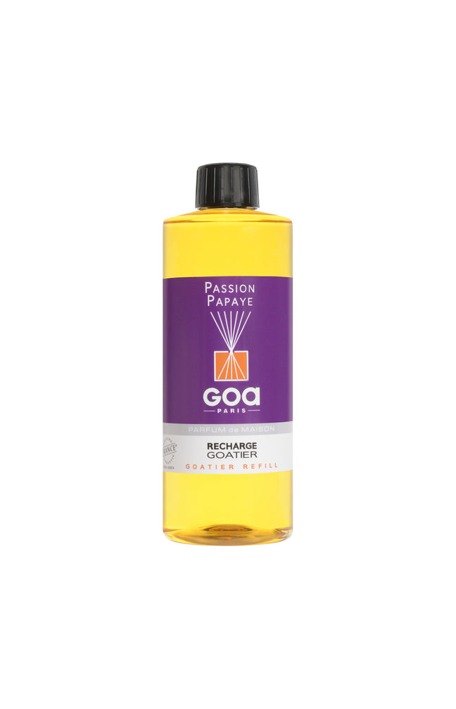 Recharge pour bouquet parfumé Goatier - Passion Papaye - 500 ml