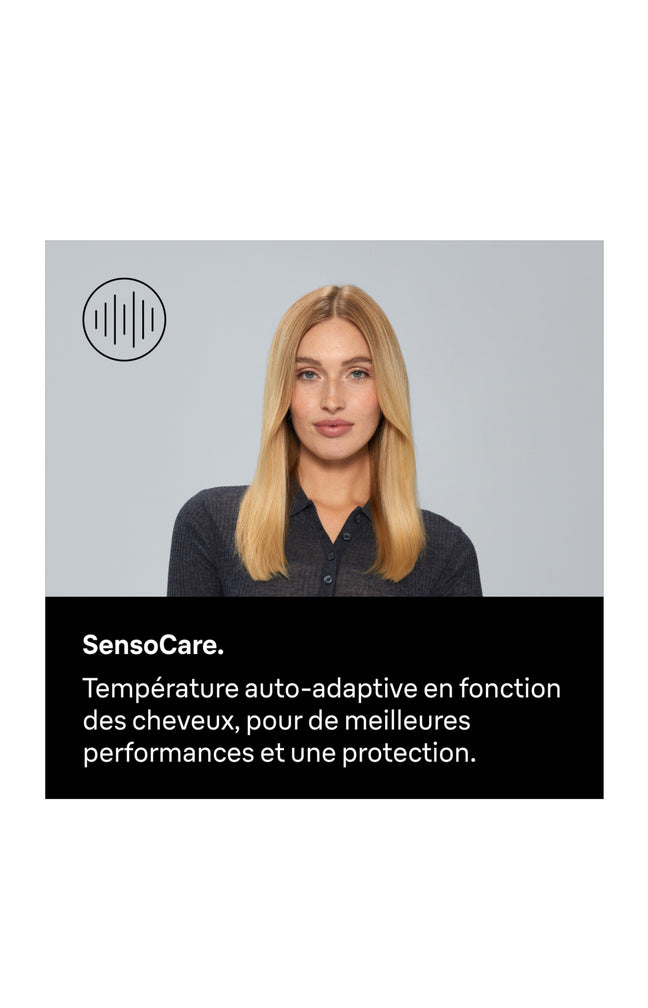 Lisseur - 9 températures de 120 à 200 °C - Noir