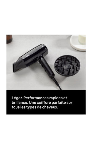 Sèche-cheveux - 2200 W - Noir