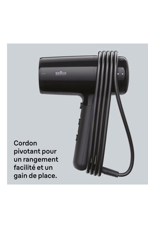 Sèche-cheveux - 2200 W - Noir
