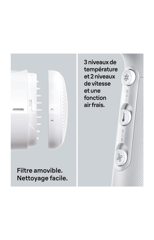 Sèche-cheveux - 2100 W - Blanc