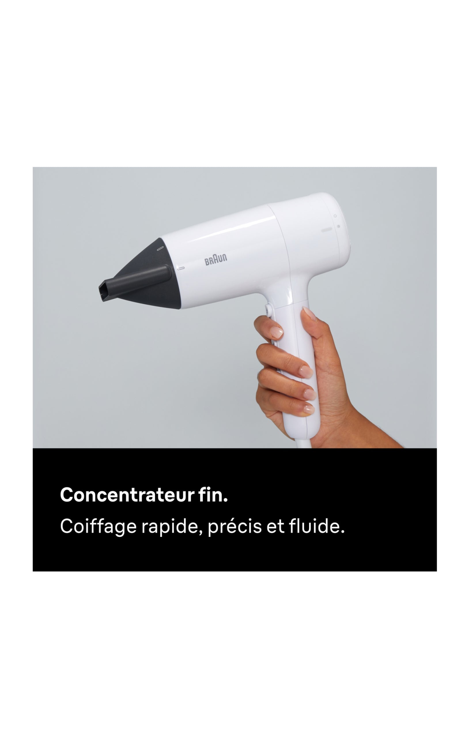 Sèche-cheveux - 2100 W - Blanc