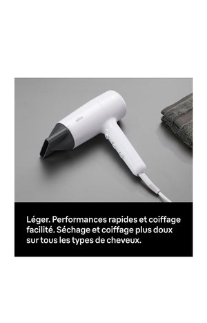 Sèche-cheveux - 2100 W - Blanc
