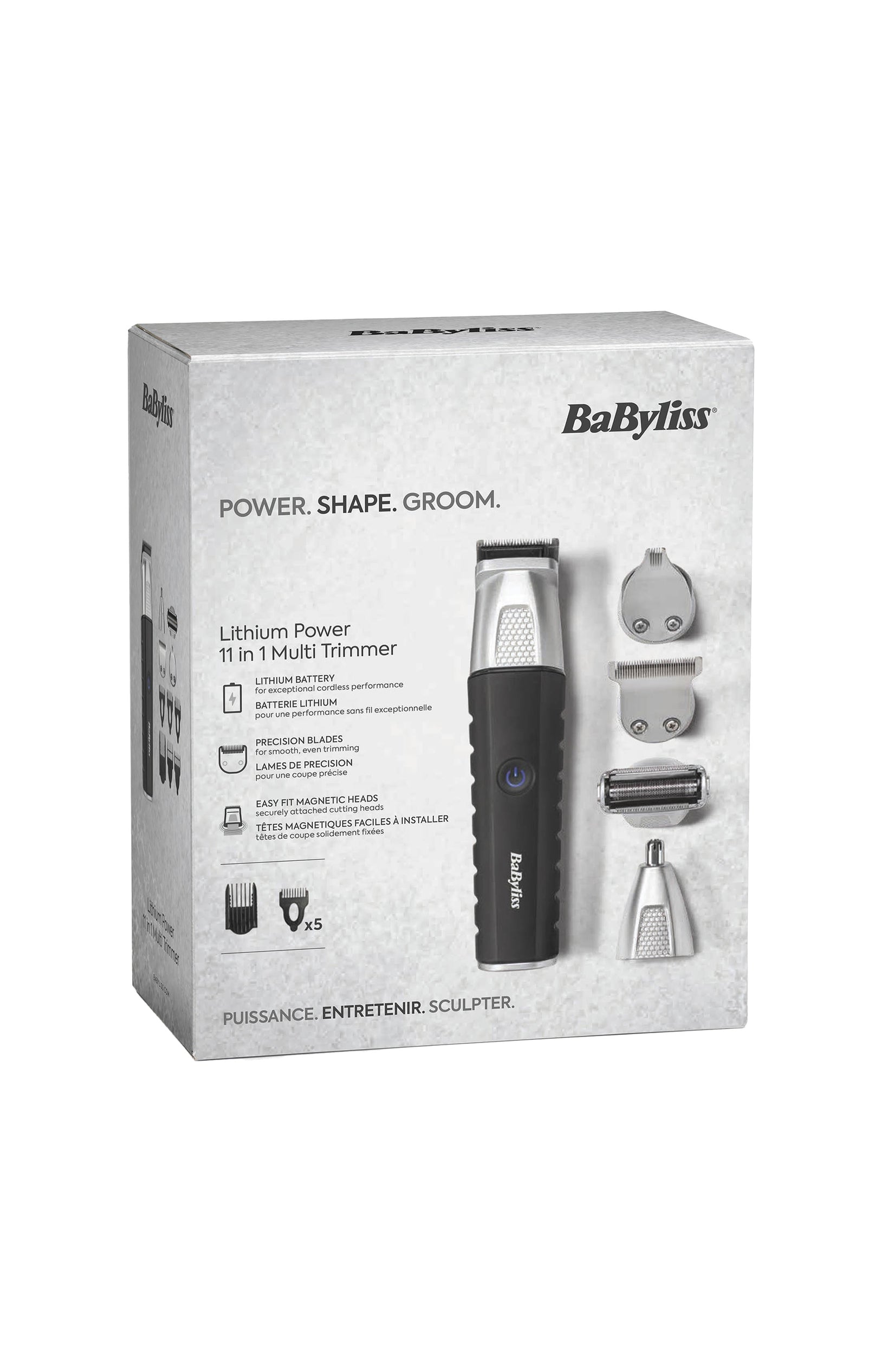 Tondeuse multi-usages - 11 en 1 Lithium Power