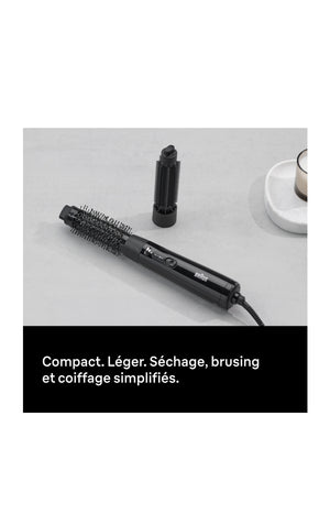 Brosse soufflante - 300 W - Noir
