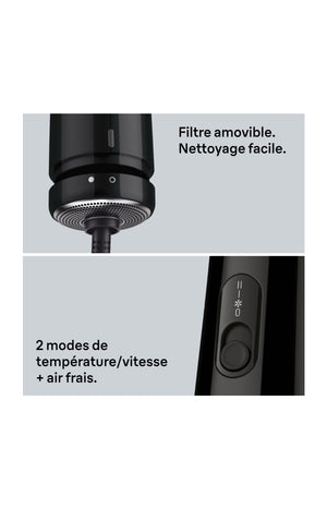 Brosse soufflante - 700 W - Noir